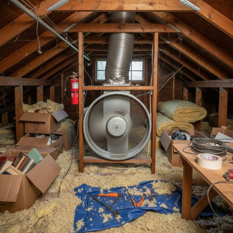 Attic Exhaust Fan Repair in Provo, UT
